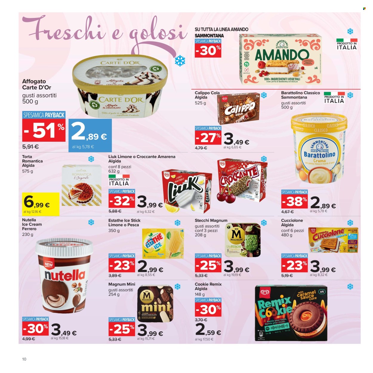 Volantino Carrefour - 24/7/2026 - 5/8/2026. Pagina 10
