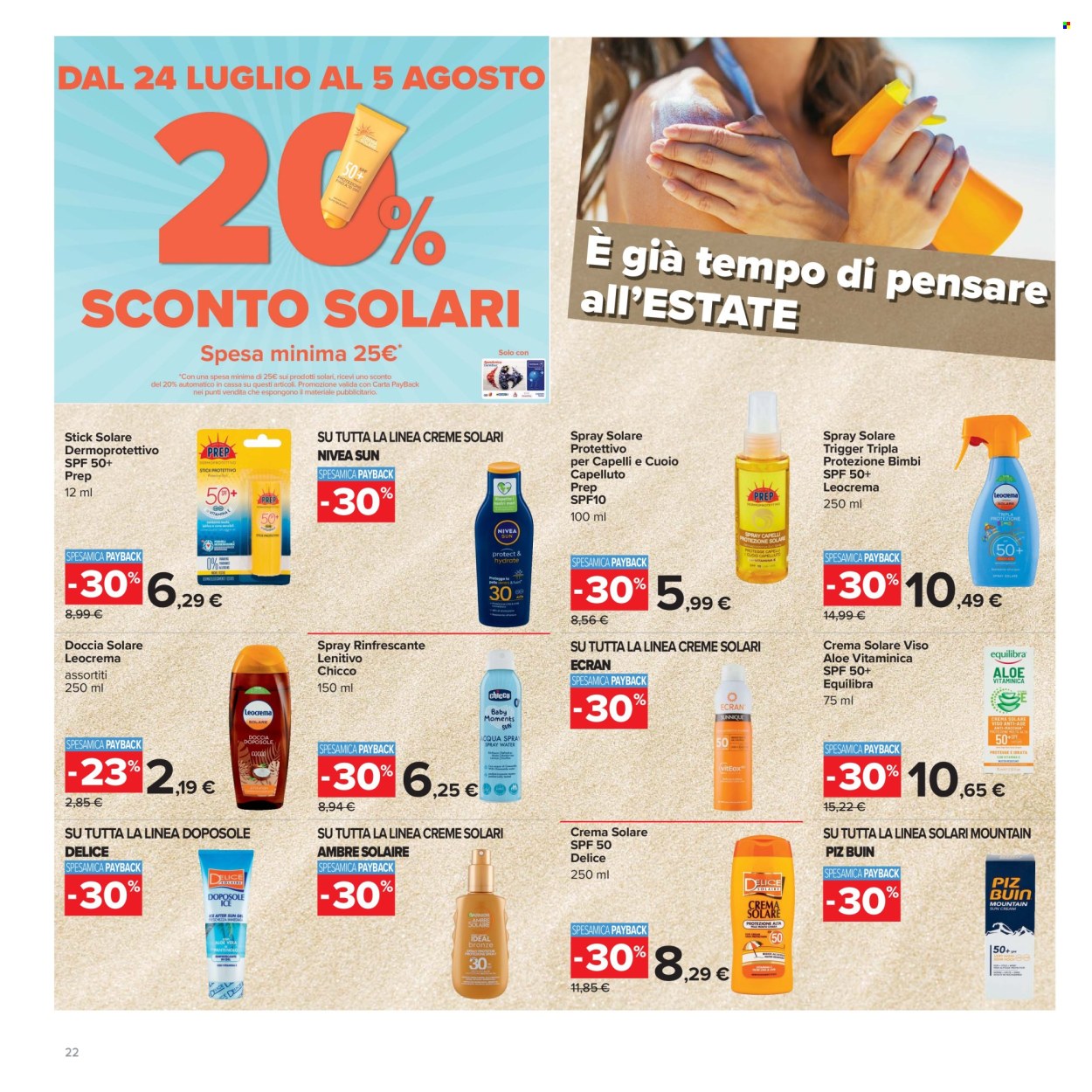 Volantino Carrefour - 24/7/2026 - 5/8/2026. Pagina 22
