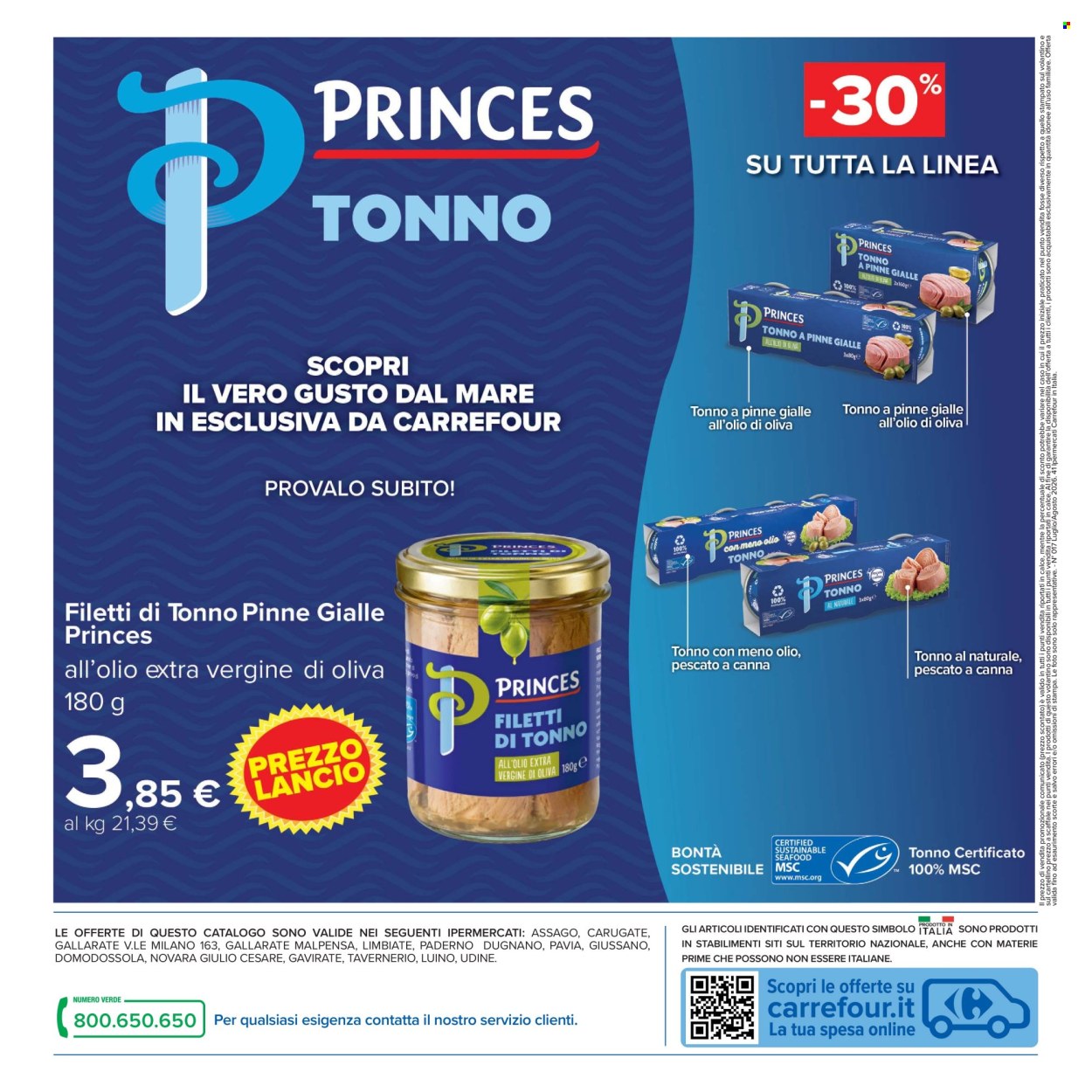 Volantino Carrefour - 24/7/2026 - 5/8/2026. Pagina 40