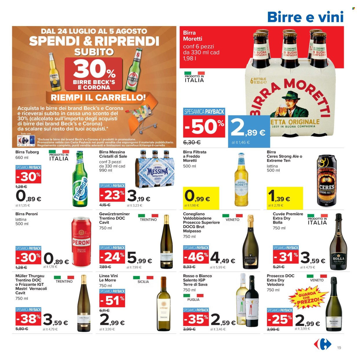 Volantino Carrefour - 24/7/2026 - 5/8/2026. Pagina 19