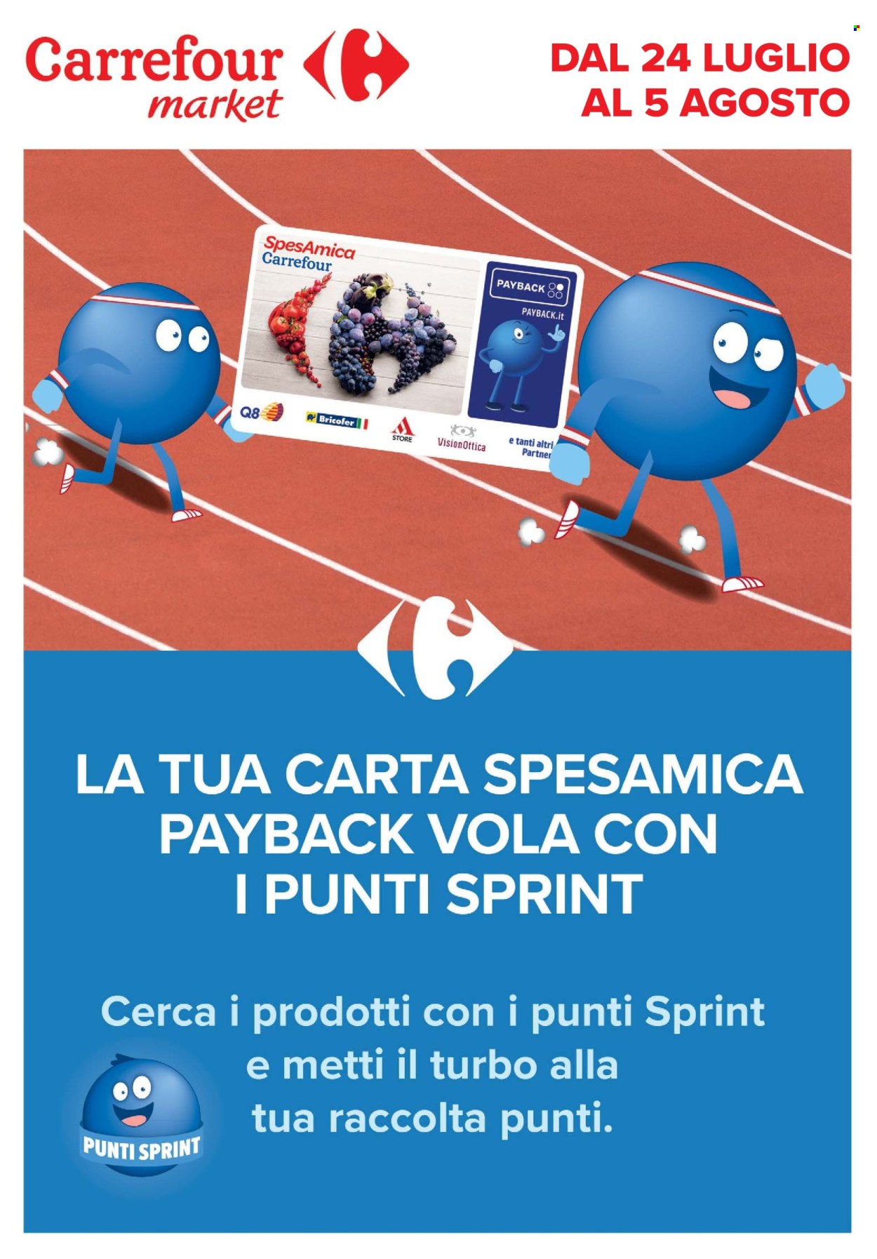 Volantino Carrefour - 24/7/2026 - 5/8/2026. Pagina 1