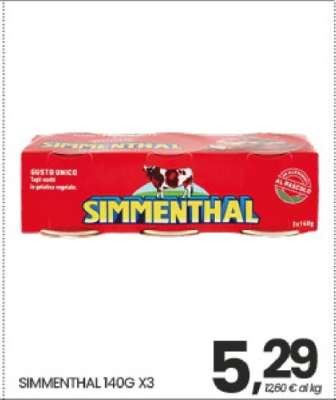SIMMENTHAL 140G X3