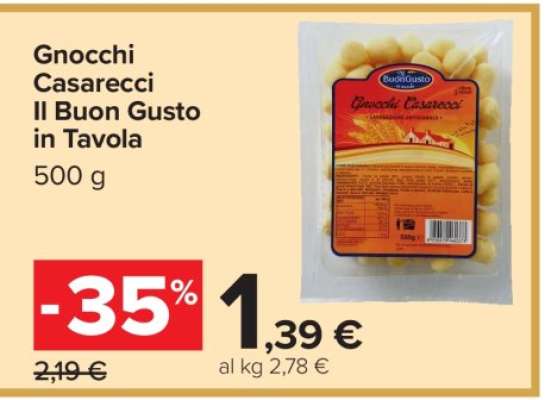 Gnocchi Casarecci Il Buon Gusto in Tavola