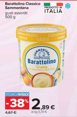 Barattolino Classico Sammontana