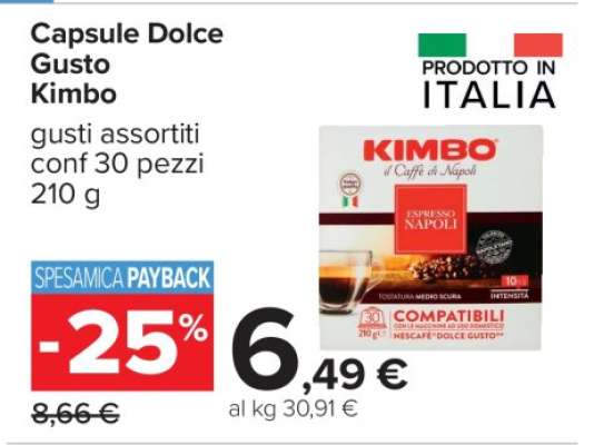 Capsule Dolce Gusto Kimbo
