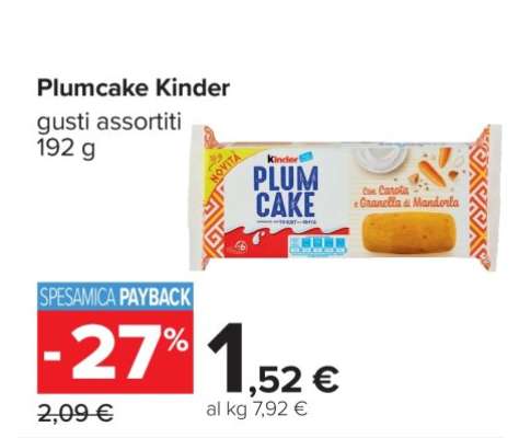 PLUMCAKE KINDER