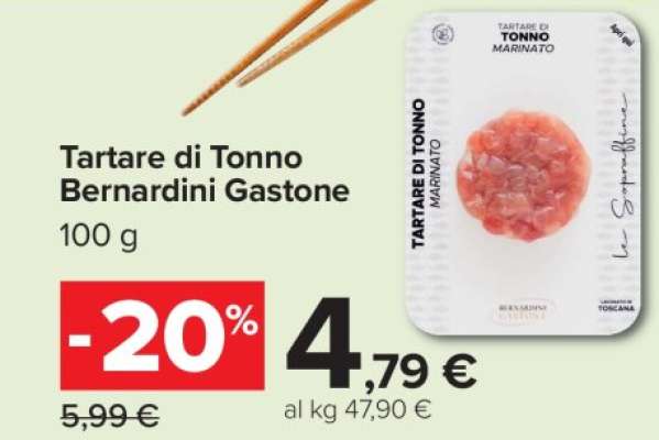 Tartare di Tonno Bernardini Gastone