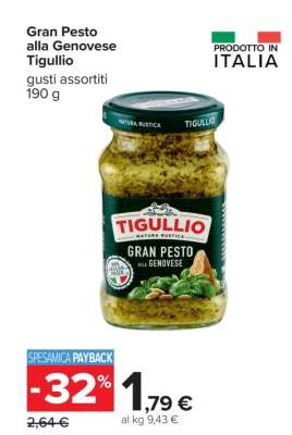 GRAN PESTO ALLA GENOVESE TIGULLIO