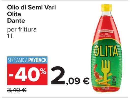 Olio di Semi Vari Olita Dante