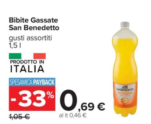 Bibite Gassate San Benedetto