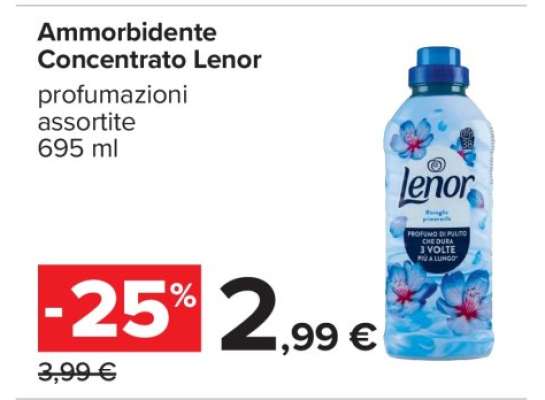 Ammorbidente Concentrato Lenor