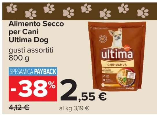 ALIMENTO SECCO PER CANI ULTIMA DOG