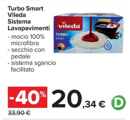 Turbo Smart Vileda Sistema Lavapavimenti