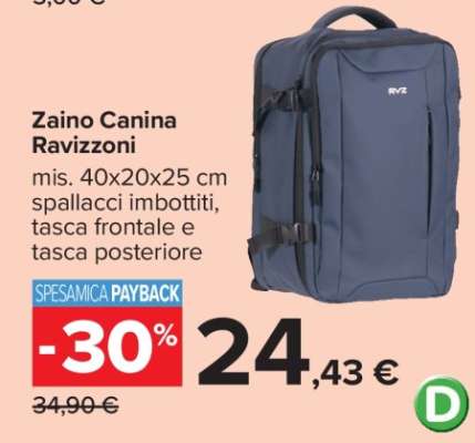 Zaino Canina Ravizzoni