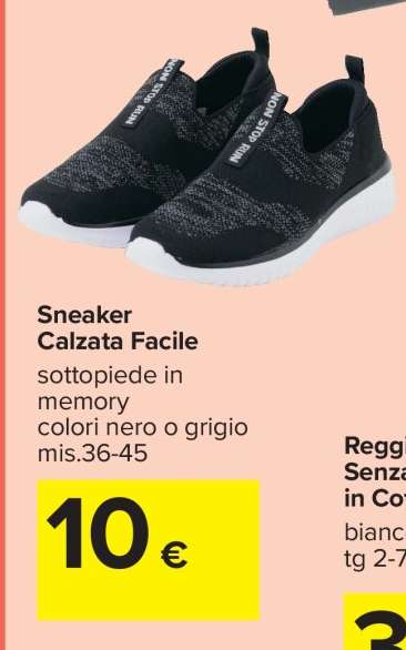 Sneaker Calzata Facile