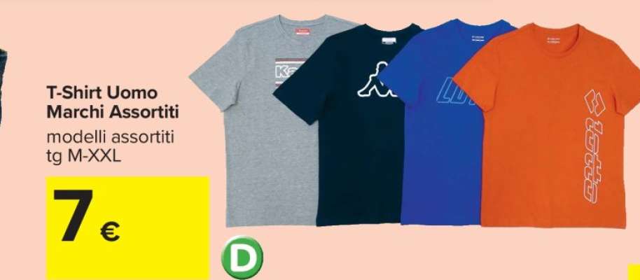 T-Shirt Uomo Marchi Assortiti