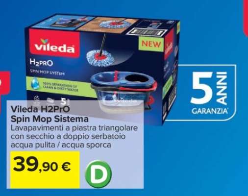Vileda H2PRO Spin Mop Sistema