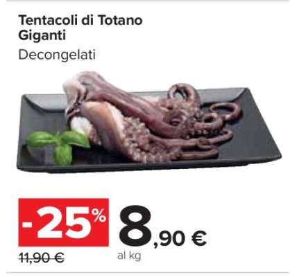 Tentacoli di Totano Giganti