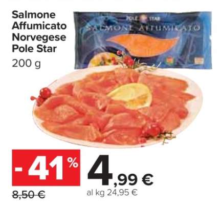 Salmone Affumicato Norvegese Pole Star