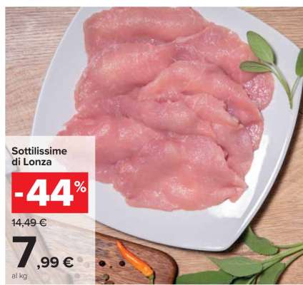 Sottilissime di Lonza