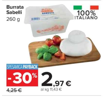 Burrata Sabelli