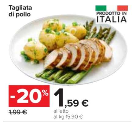 Tagliata di Pollo