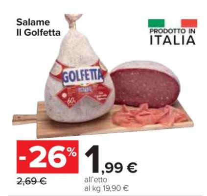 SALAME IL GOLFETTA