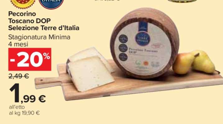 Pecorino Toscano DOP Selezione Terre d’Italia