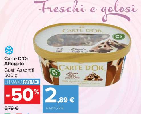 Carte d’Or Affogato