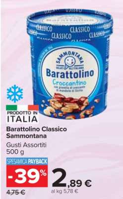 Barattolino Classico Sammontana