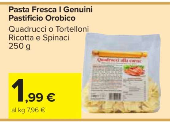 Pasta Fresca I Genuini Pastificio Orobico