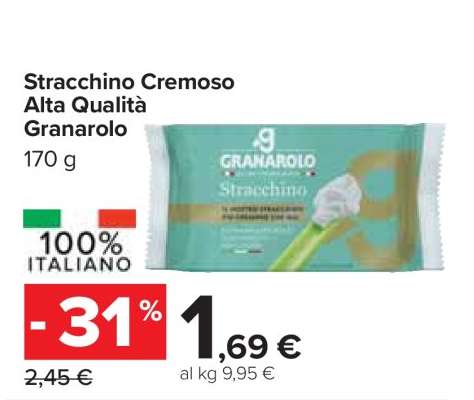 Stracchino Cremoso Alta Qualità Granarolo