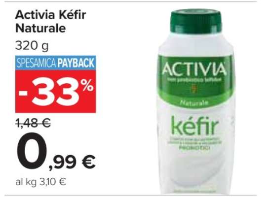 ACTIVIA KEFIR NATURALE
