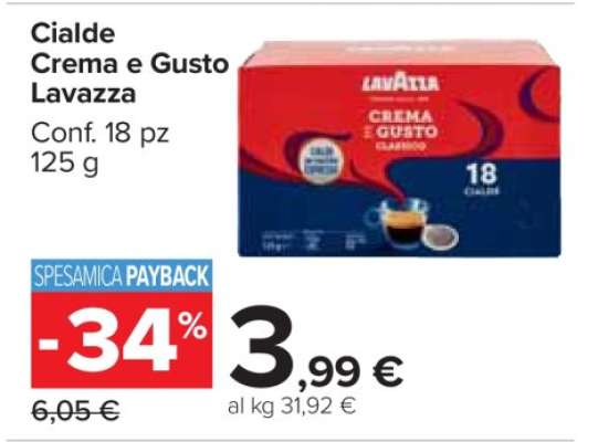 Cialde Crema e Gusto Lavazza