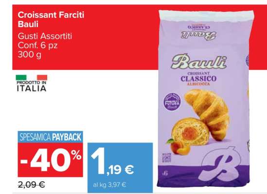 Croissant Farciti Bauli