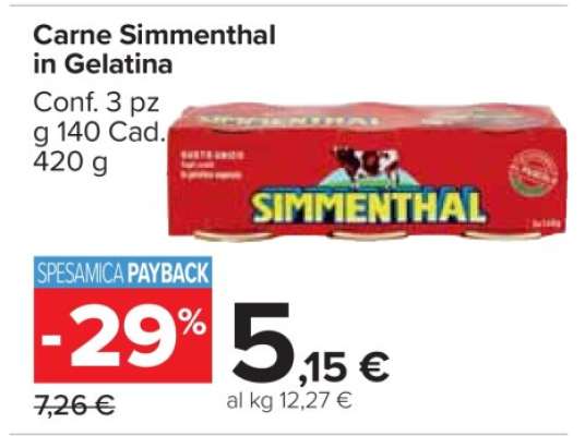 Carne Simmenthal in Gelatina