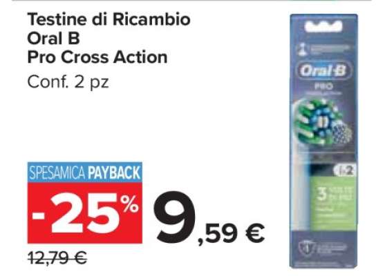 Testine di Ricambio Oral B Pro Cross Action