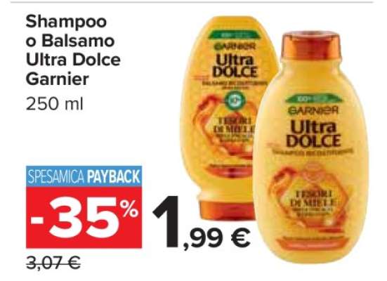 Shampoo o Balsamo Ultra Dolce Garnier