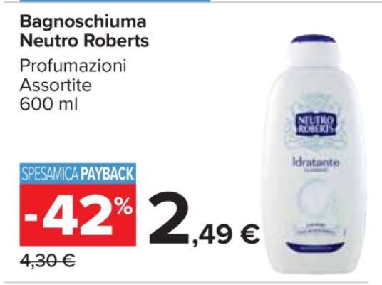Bagnoschiuma Neutro Roberts