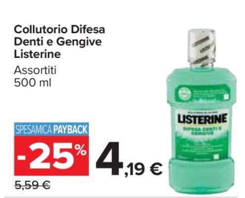 Collutorio Difesa Denti e Gengive Listerine