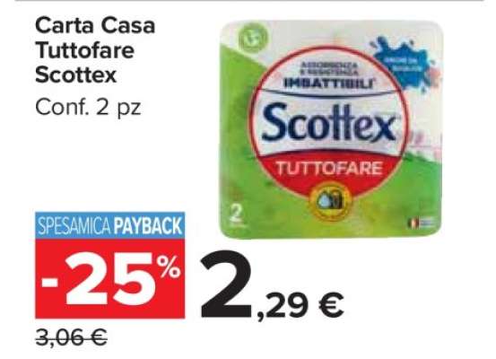 CARTA CASA TUTTOFARE SCOTTEX