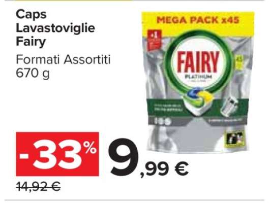 Caps Lavastoviglie Fairy