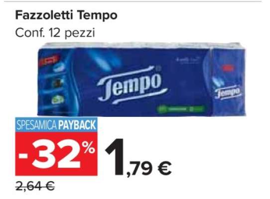 FAZZOLETTI TEMPO