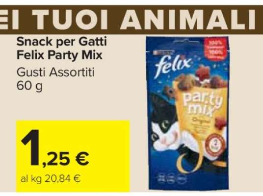 Snack per Gatti Felix Party Mix