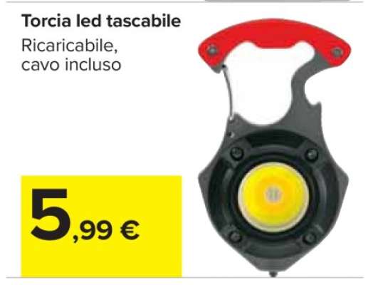 Torcia led tascabile