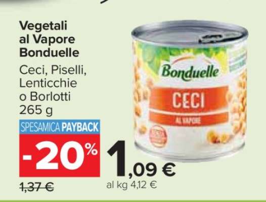 Vegetali al Vapore Bonduelle