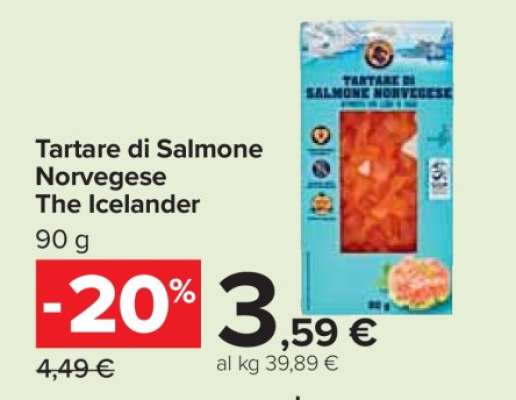 Tartare di Salmone Norvegese The Icelander