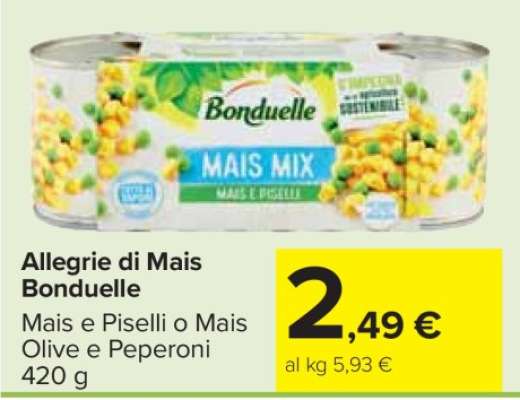 Allegrie di Mais Bonduelle