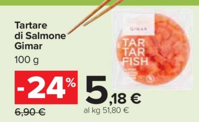 Tartare di Salmone Gimar