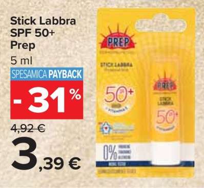 Stick Labbra SPF 50+ Prep